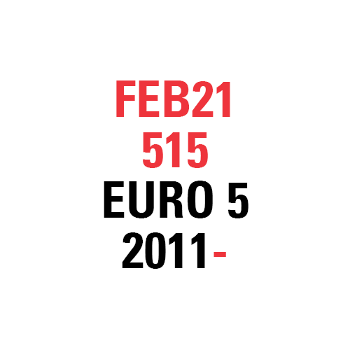 FEB21 515 EURO 5 2011-